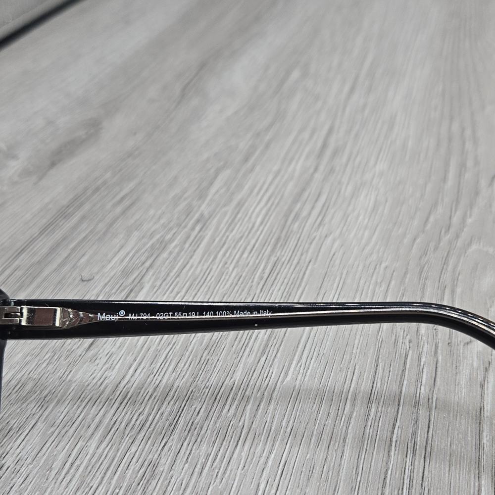 Maui Jim Olu Olu MJ537-11A Women's Sunglasses Cat Eye Grey Fade FRAME ONLY - Picture 4 of 6